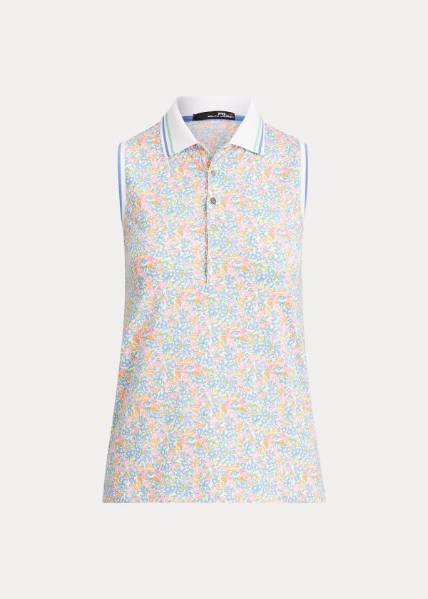 Polos Ralph Lauren Mujer Multicolor - Floral Sleeveless Golf - WDSOX1287